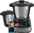 Cecotec Universalküchenmaschinen, 1600 W, 3,3 L, Schwarz/Silber, Multifunktionsküchenroboter Mambo Touch mit Habana-Krug