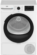 Beko Wärmepumpentrockner, 7 kg, Weiß/Schwarz, b300 D3H27493 W Induktion L60 cm A+++ Feuchtigkeitssensor