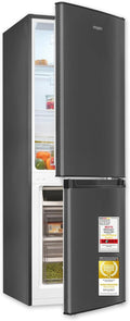 Exquisit Kühl-Gefrierkombination, 173 l, 40 dB, 52 l, Anthrazit, Nutzinhalt, Energieklasse C, 4-Sterne-Gefrierfach