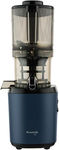 kuvings Mastizier-Entsafter mit einer Schnecke, 1.7 L, Matt Navy, Slow Juicer AUTO6, Entsafter Gemüse und Obst, Elektrische Kaltpresse