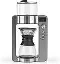 BEEM Kaffeemaschine, 0,75 l, Schwarz/Silber, 3597 POUR OVER Filter mit Waage - Glas, BASIC SELECTION, Edelstahl