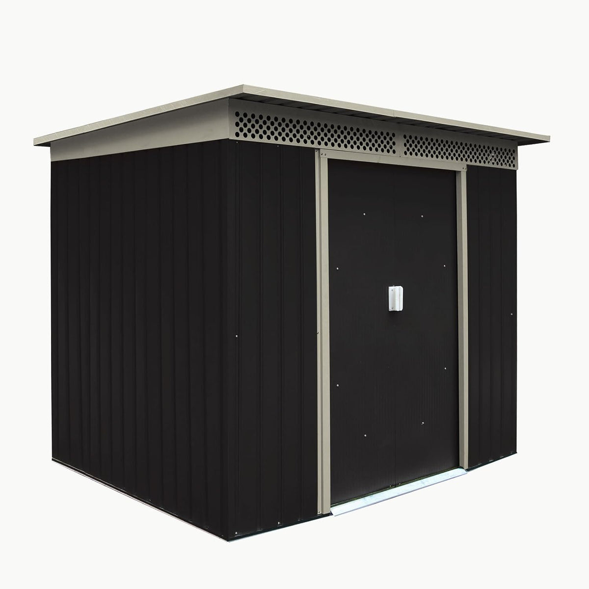 DEMA Gerätehaus, Anthrazit, Metall Dubl