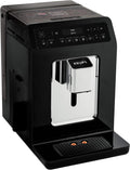 KRUPS Kaffeevollautomat, Schwarz/Chrome, EA8908 Evidence, OLED-Display Barista Quattro Force Technologie, 12 Kaffee-Variationen