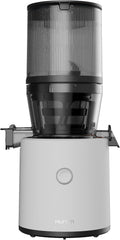 Hurom Mastizier-Entsafter mit einer Schnecke, 2 L, Weiß, H320N Slow Juicer, Elektrische Kaltpresse, Entsafter für Gemüse & Obst