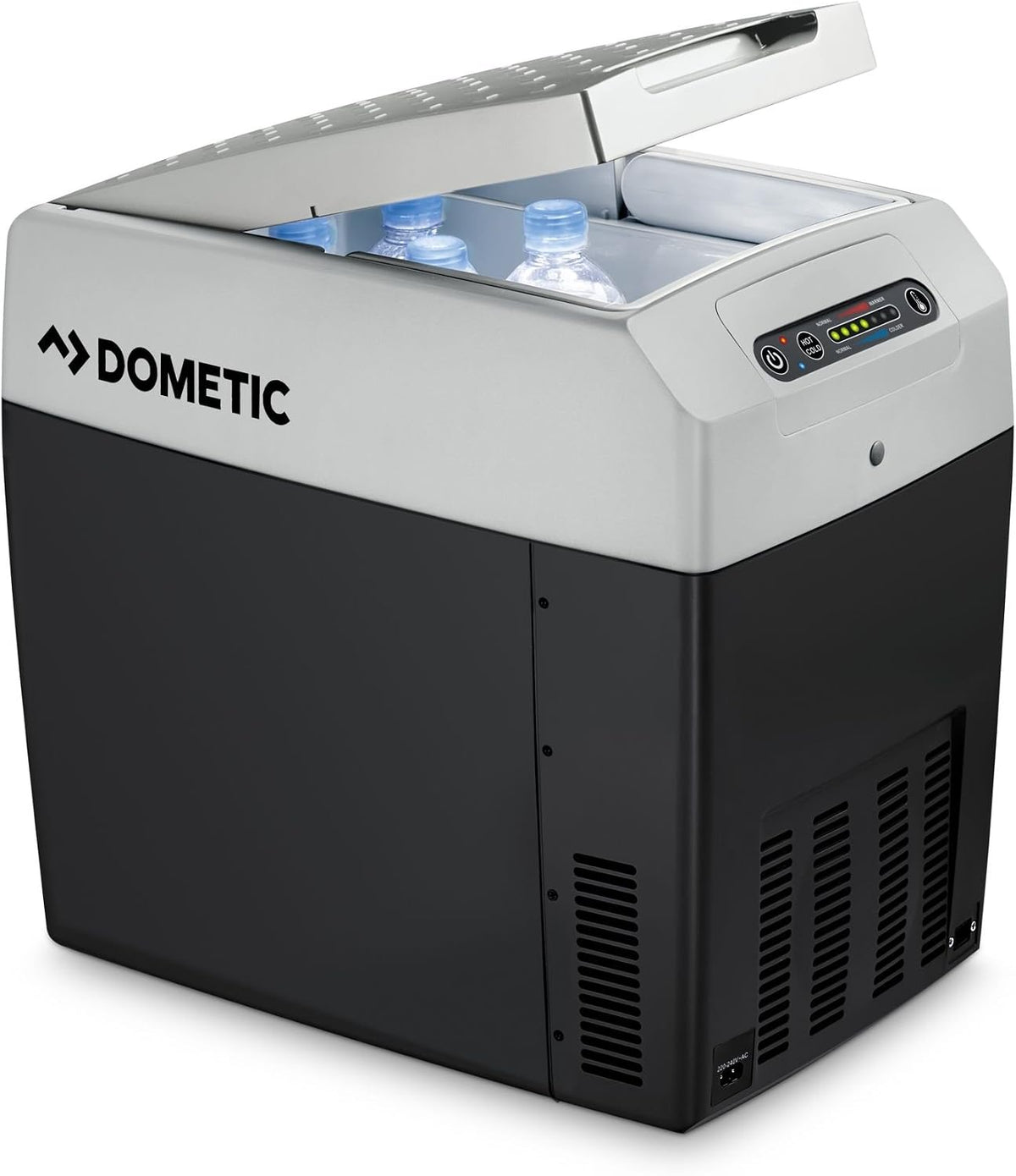 DOMETIC Kühlschränke, 20 Liter, 230 V, 24 V, Schwarz/Grau, TCX 21 - tragbare elektrische Kühlbox, 12/ und für Auto