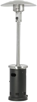 Primaster Heizstrahler, 225 cm, Silber/Schwarz, Gas Calentar Deluxe Terrassen Strahler